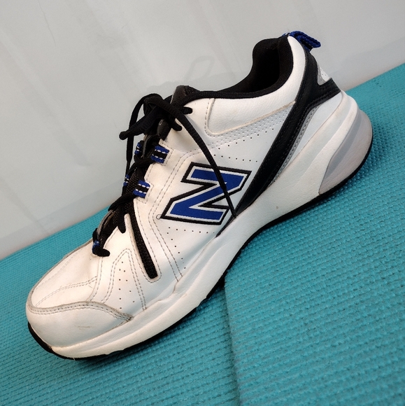 New Balance 608 Men´s Sneakers White Blue Black Lace...